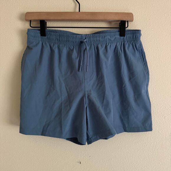 knix Pants - KT by Knix Period Swim Board Dusty Blue Shorts NWOT Size Small